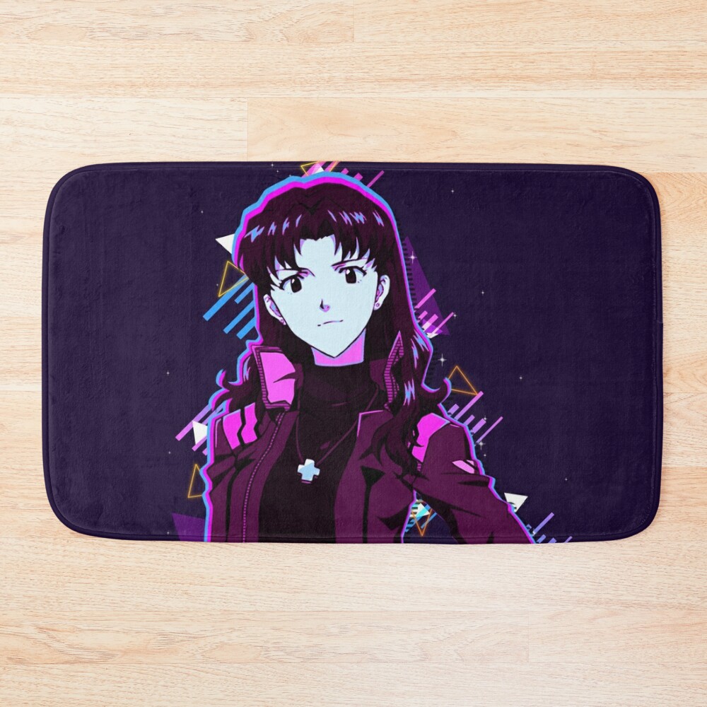 Eva Misato Neon Genesis Evangelion Bath Mat
