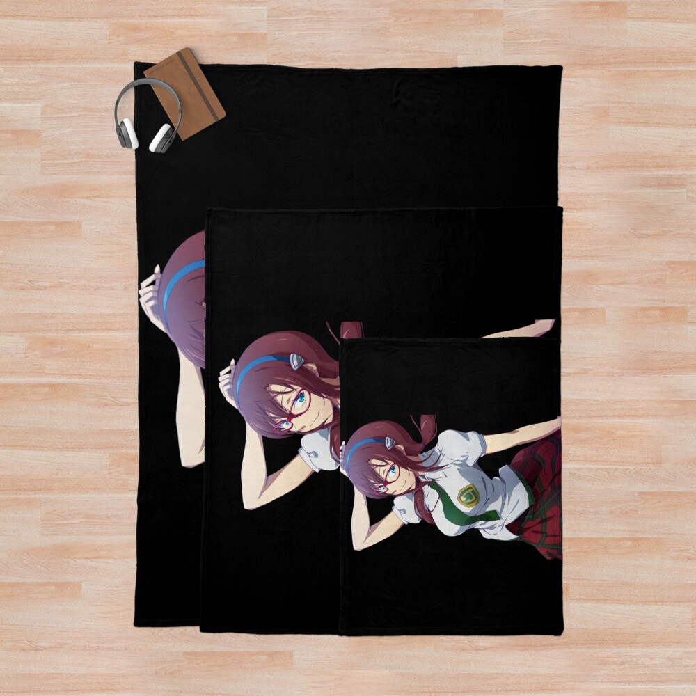 Misato Katsuragi Classic Design Evangelion Throw Blanket - Image 3