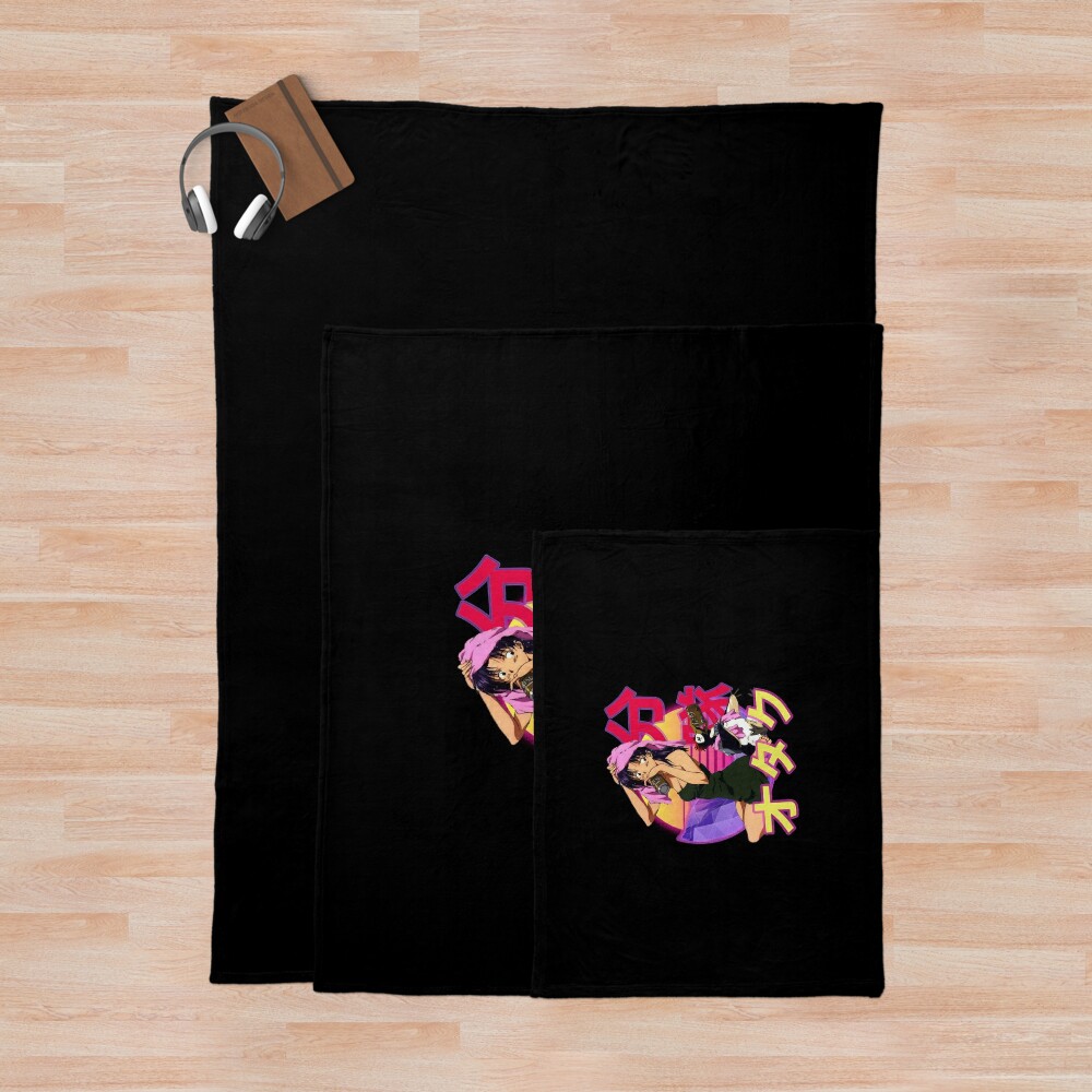Misato Katsuragi Neon Genesis Evangelion Shinseiki Throw Blanket - Image 3