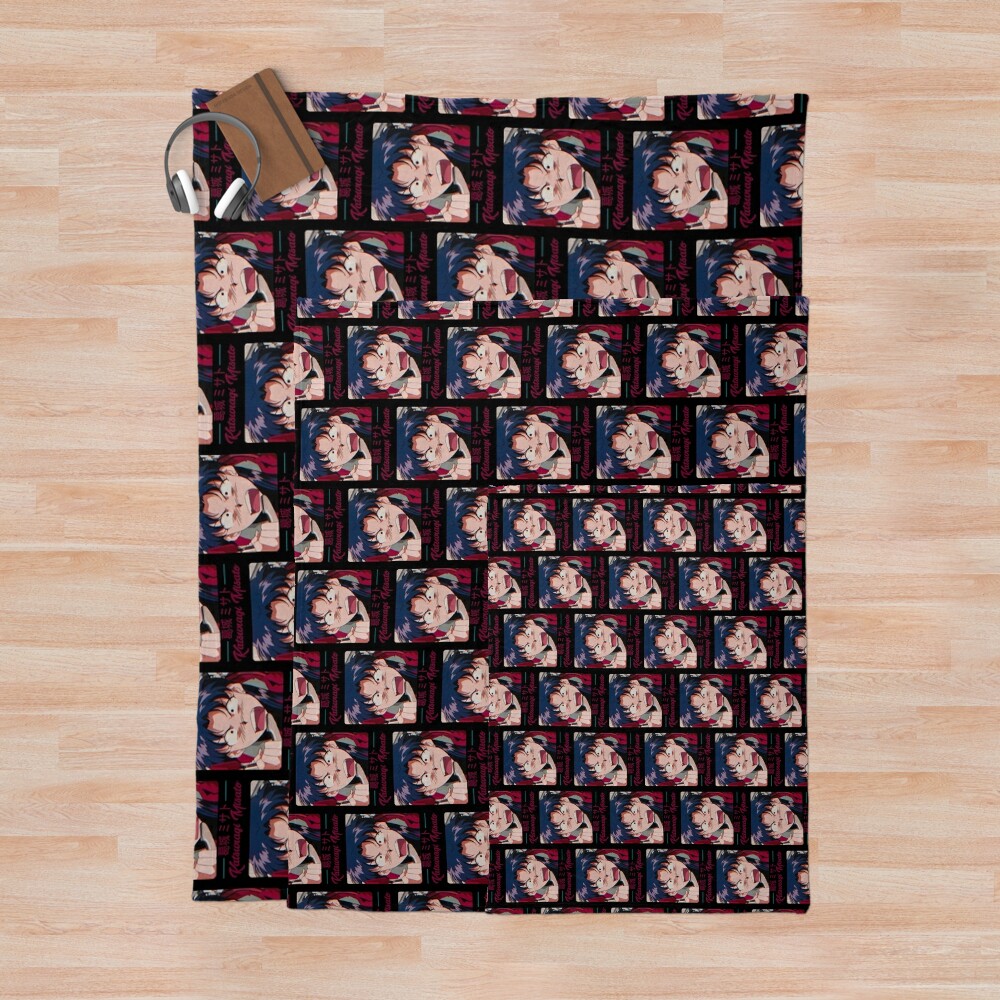 Evangelion Misato Katsuragi Throw Blanket - Image 3
