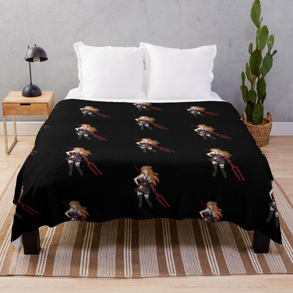 Evangelion Misato Katsuragi Wonderful Throw Blanket