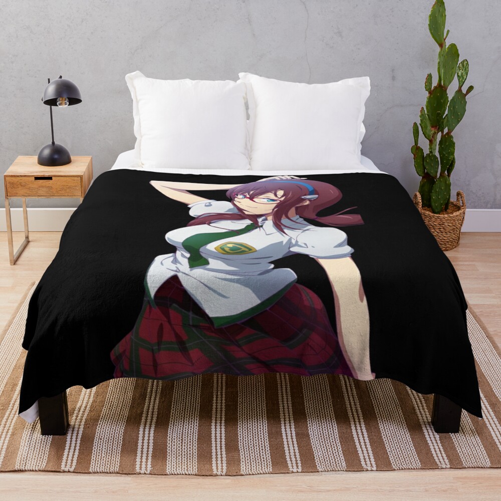 Misato Katsuragi Classic Design Evangelion Throw Blanket