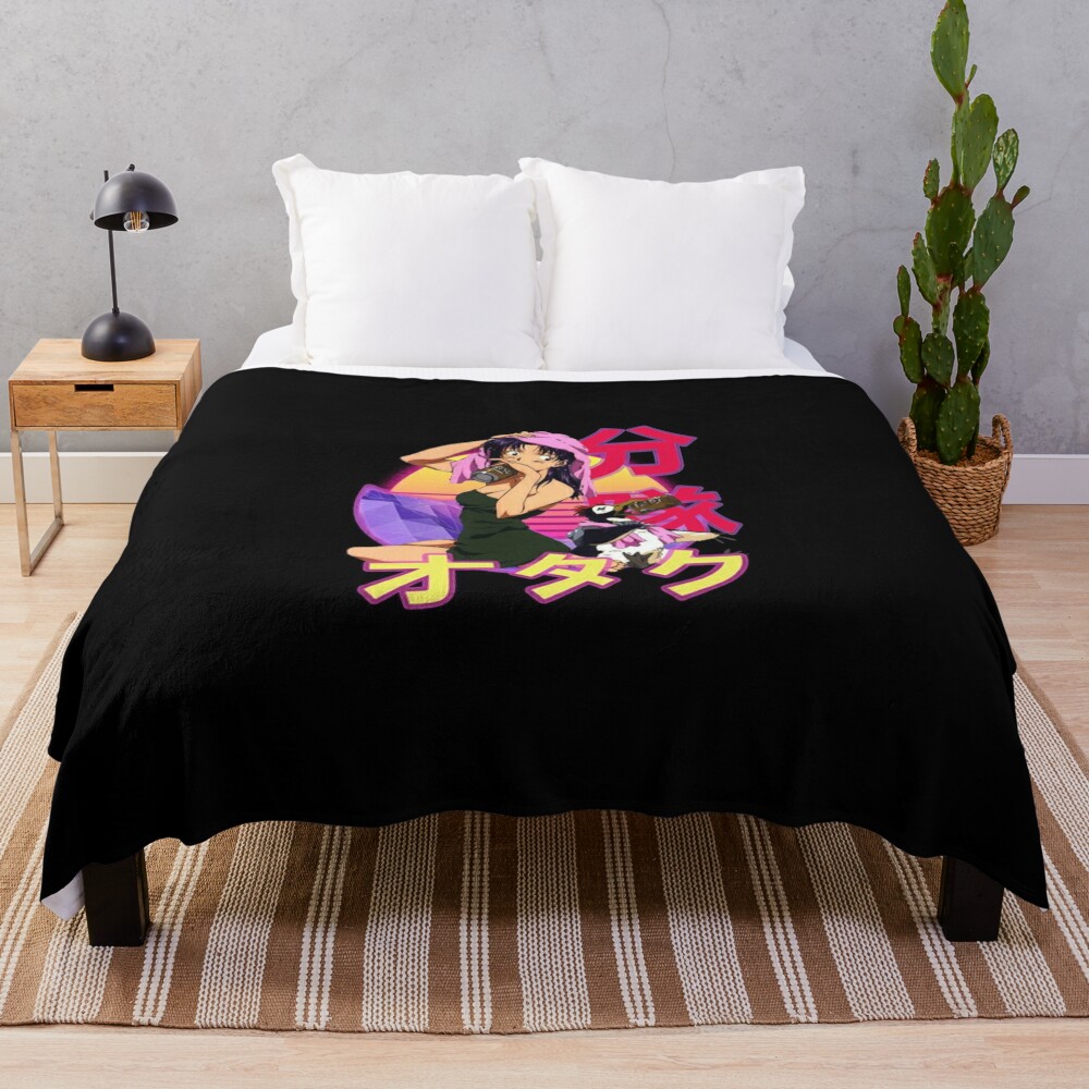 Misato Katsuragi Neon Genesis Evangelion Shinseiki Throw Blanket