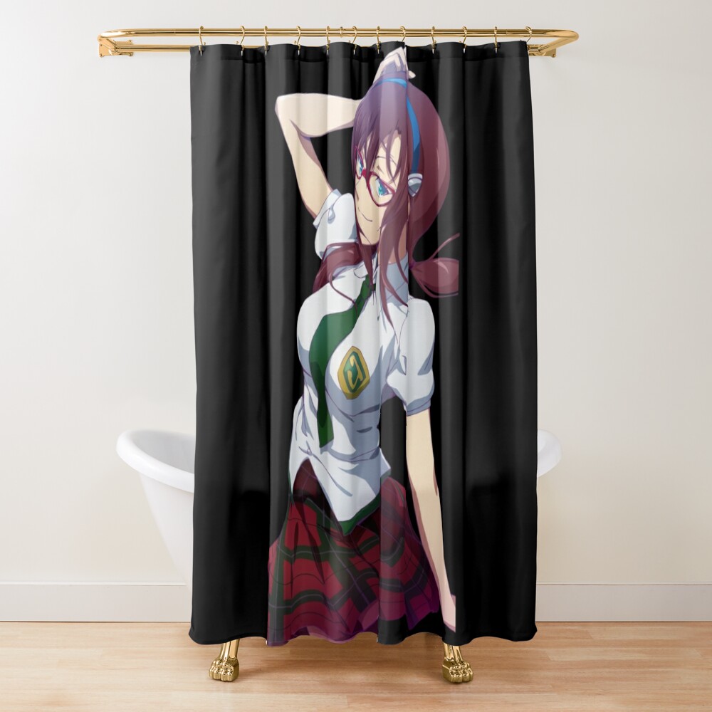 Misato Katsuragi Classic Design Evangelion Shower Curtain