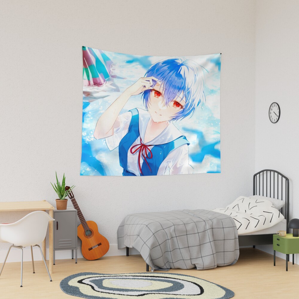 Rei Ayanami Evangelion Best Seller Tapestry
