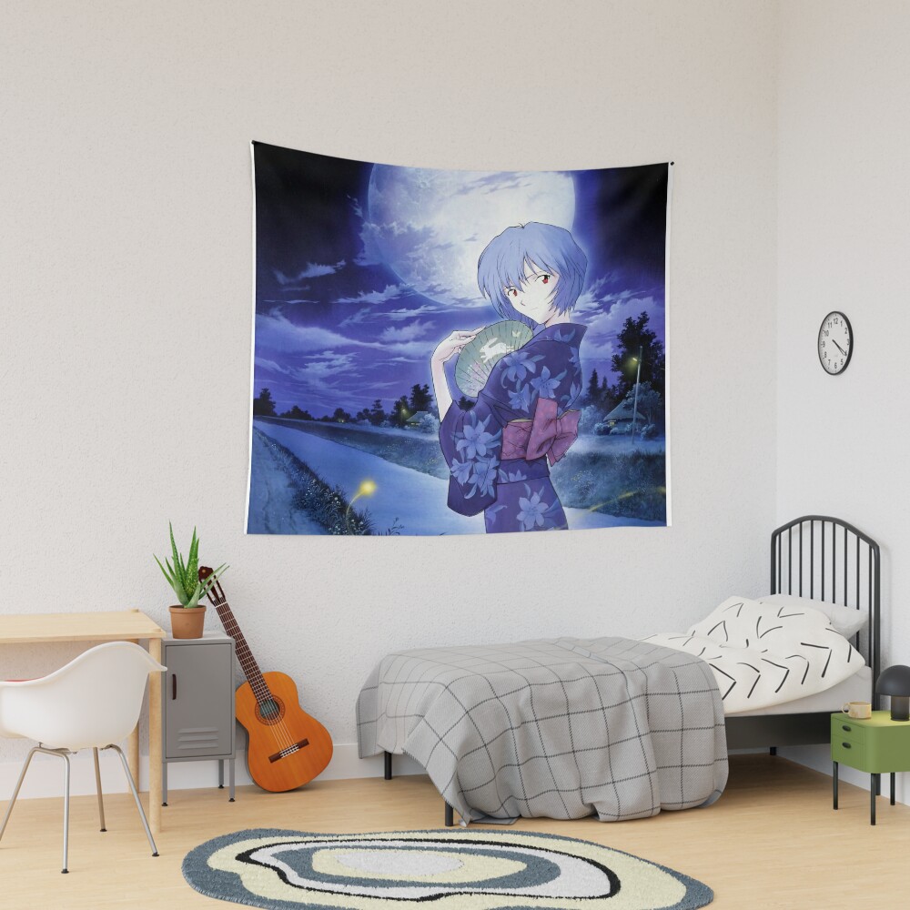 Rei Ayanami Neon Genesis Evangelion Tapestry